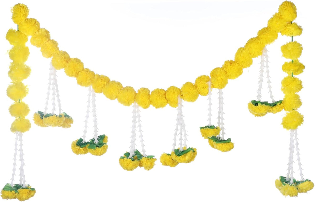 AVADOR® Handmade Artificial Flower Toran / Bandanwal - Design 2