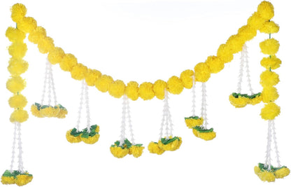 AVADOR® Handmade Artificial Flower Toran / Bandanwal - Design 2