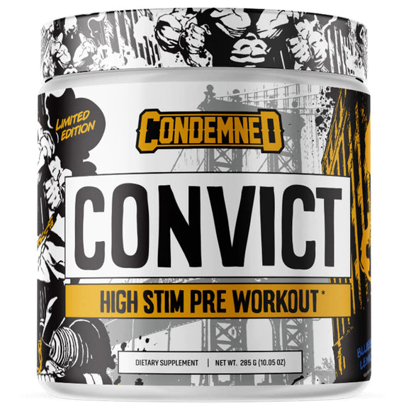 Condemned Labz CONVICT Pre Workout *Choose Flavor*