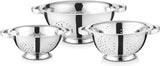 Stainless Steel Colander Set of 3