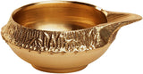 Handmade Brass Diya Kuber 2.5"