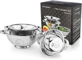 Stainless Steel Colander Set of 3