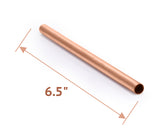 Set of 4 100% Pure Copper Reusable Moscow Mule Straws