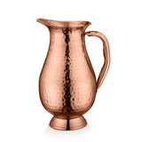 Pure Copper Jug Pitcher Drinkware Hammered Finish DESIGN 1