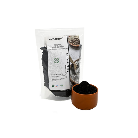 AVADOR Organics Kalonji Seeds