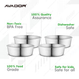 Stainless Steel Dinning Bowls Set of 4