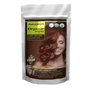Natural Organic Henna Light Brown