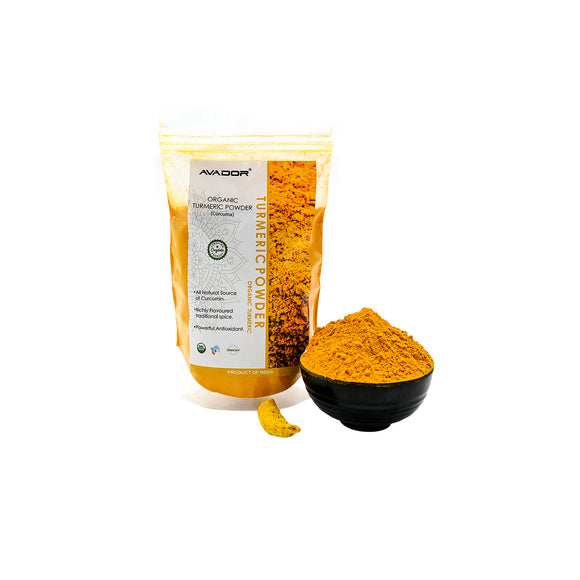 AVADOR Organics Turmeric Powder